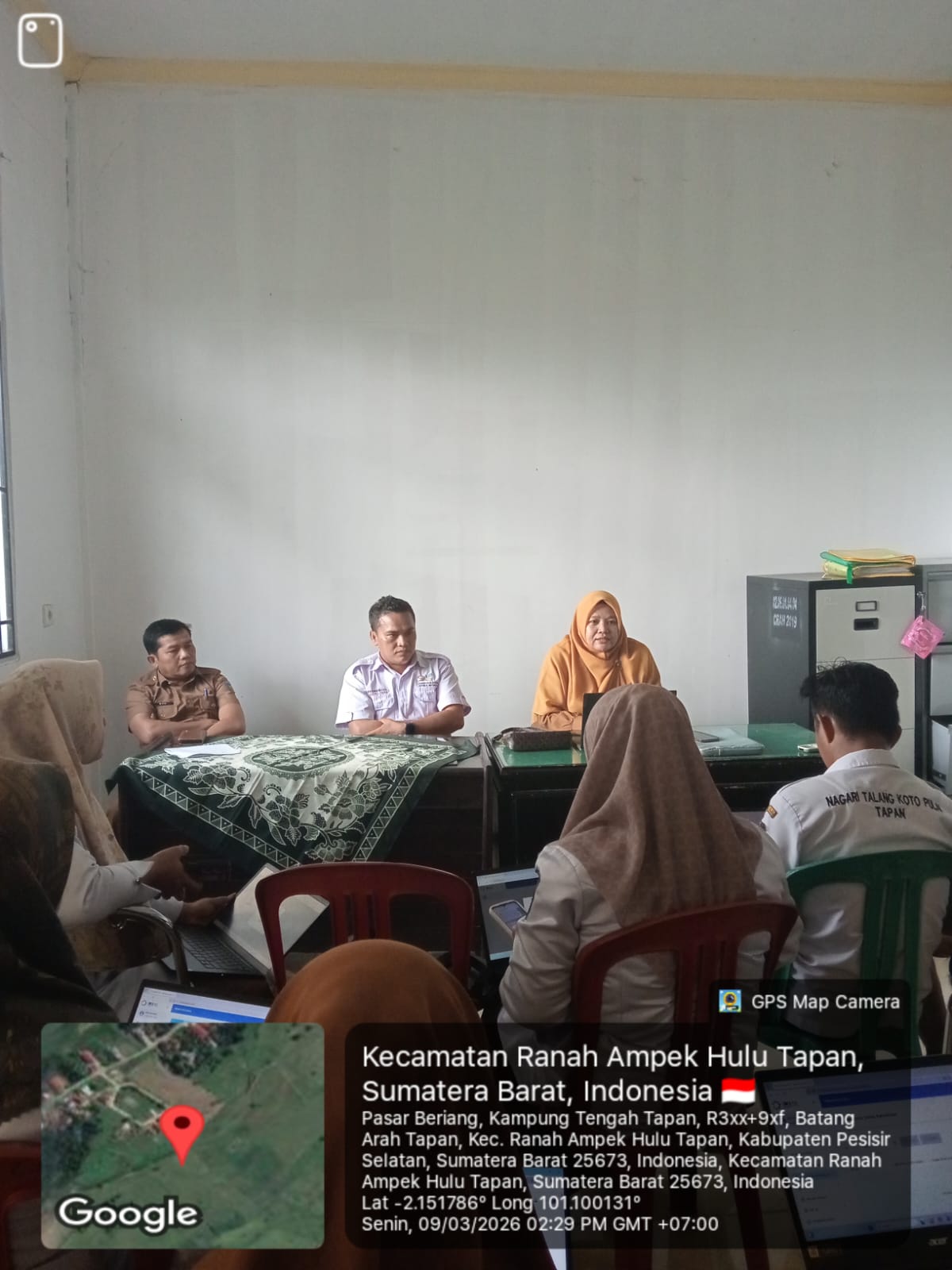 Bimbingan Teknis terkait Aplikasi SIKS-NG di Kecamatan Ranah Ampek Hulu Tapan