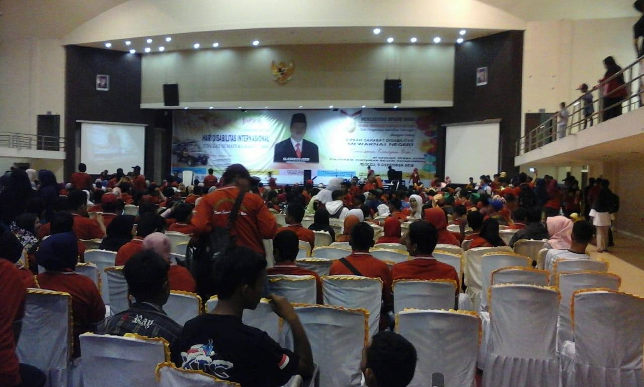 Peringatan Hari Disabilitas Internasional Tingkat Provinsi Sumatera Barat Tahun 2018